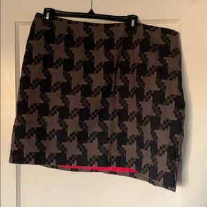 Boden mini skirt with pattern